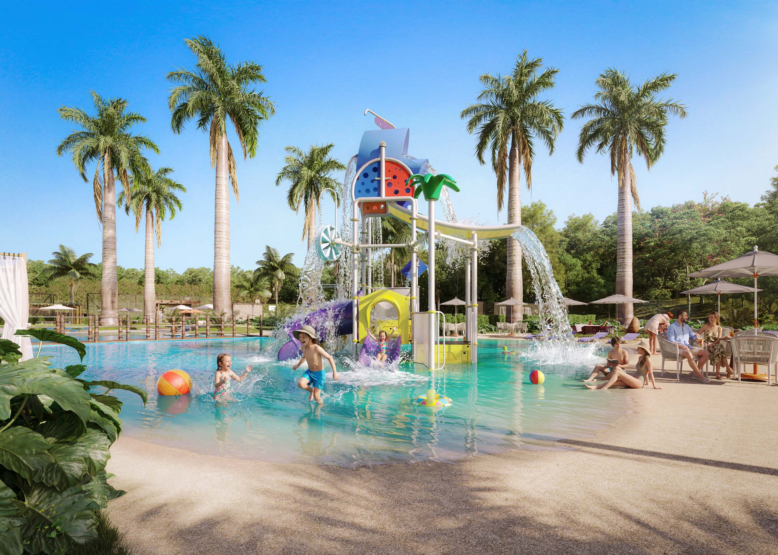 Atlantis Residencial Resort - Nova Odessa | Atlantis Residencial Nova Odessa. Loteamento fechado Nova Odessa. Terreno em Nova Odessa. Lotes em Nova Odessa. — Playground Aquático | Comprar terreno em Nova Odessa. Lotes em Nova Odessa.